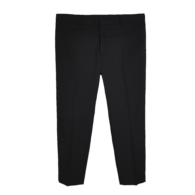 Big Tall Men'S Stylish 2PCS Black Designer Tuxedo For Men