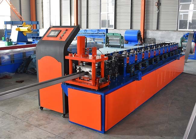 Shaft 70mm C Purlin Roll Forming Machine , Furring Channel Roll Forming Machine