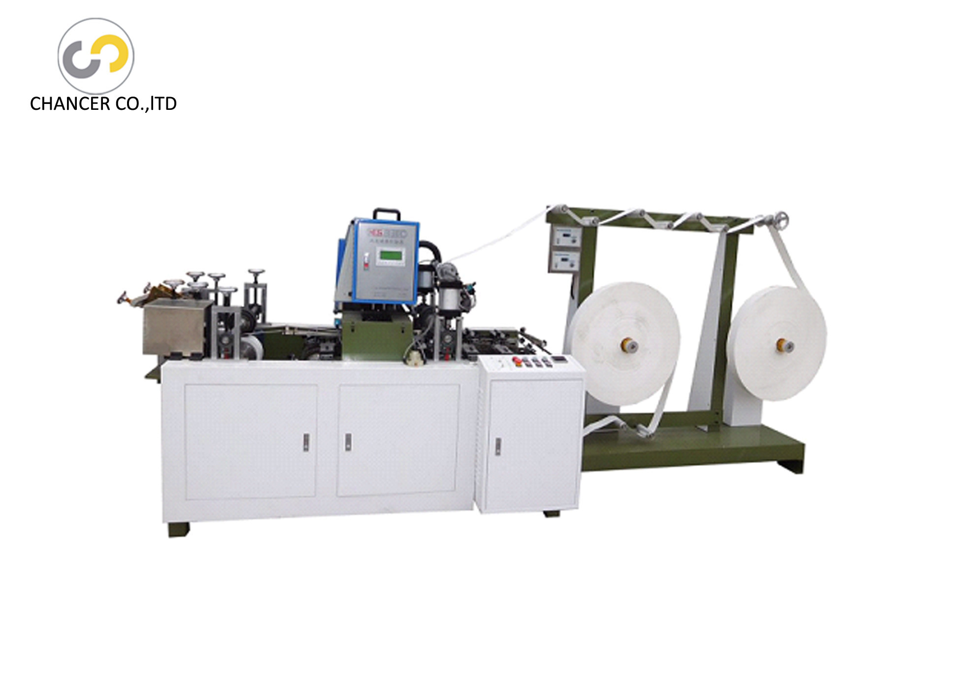 High Speed kraft shopping paper bag twisted handle making machine