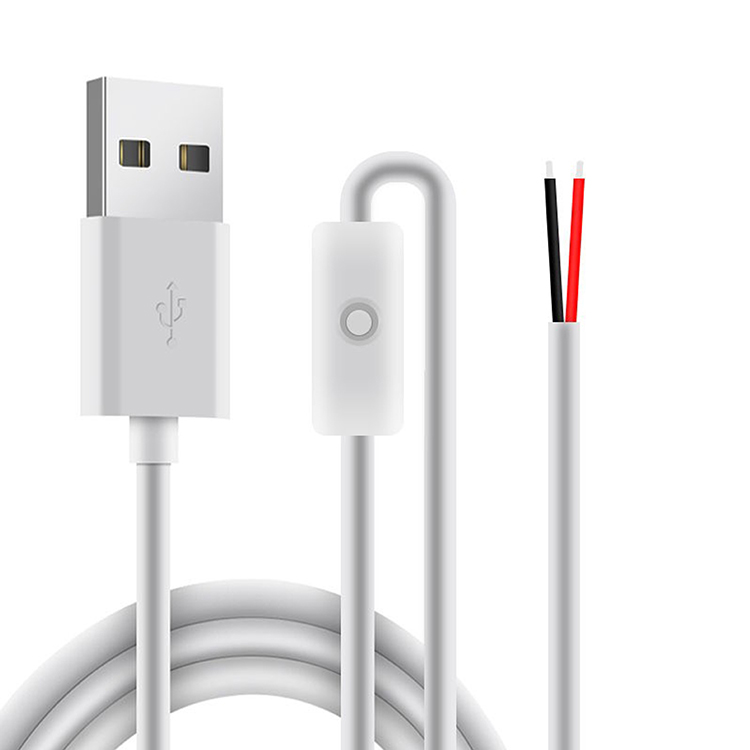 USB Switch on off Cable Dimmer for LED Strip