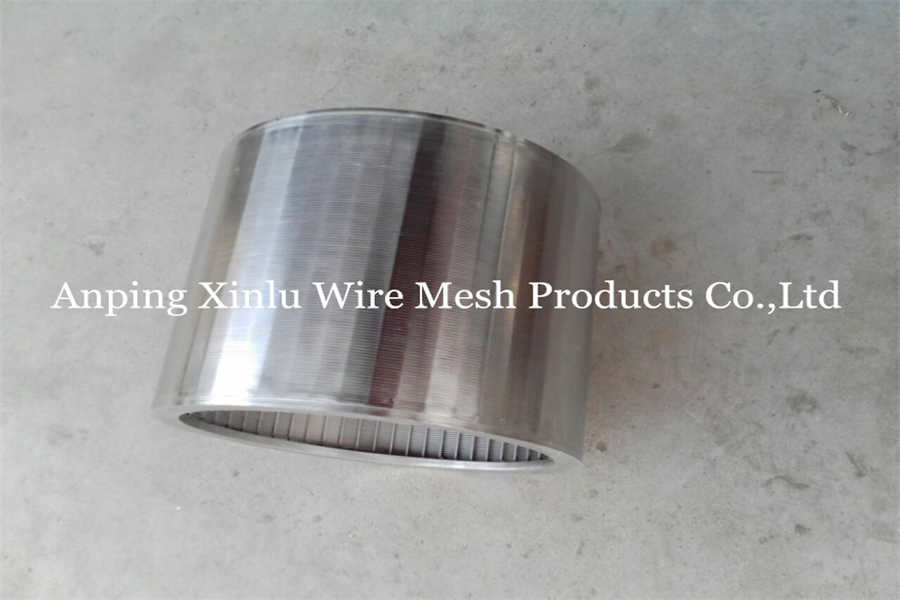 Non Clogging Continuous Slot Screen Cylinder For Continuous Centrifuge