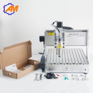 AMAN 3040 mini cnc cylinder engraving machine new mini cnc engraving machine