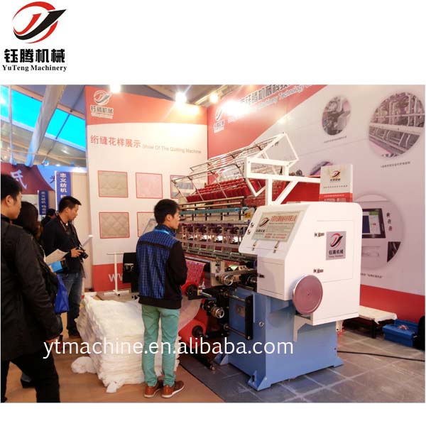 Computerized Shuttle Multi Needle Quilting Machine For Comforts