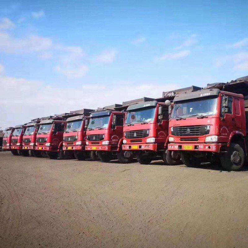 Large Capacity 2nd Hand Tipper 31 Ton Weight 8x4 Drive Mode HOWO-7 Model