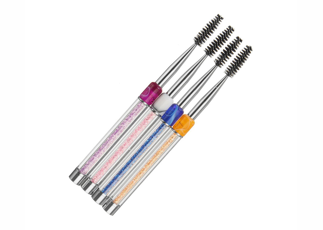 15cm Crystal Mascara Wands Brush Eyelash Extension Accessories