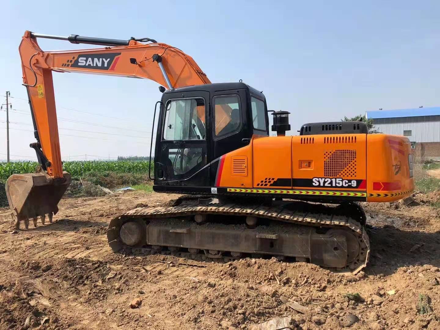 Mitsubishi Engine 0.93m3 SY215C Sany 20 Ton Excavator