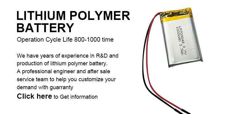 Power Lithium Polymer Battery 3.7v 1000mah LiPo Battery 703048