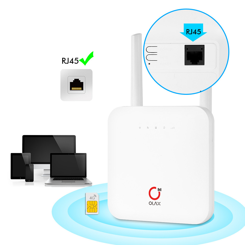B312-926 B312 Cat4 4g Lte CPE Wifi Router Mobile With Dual Sim Card