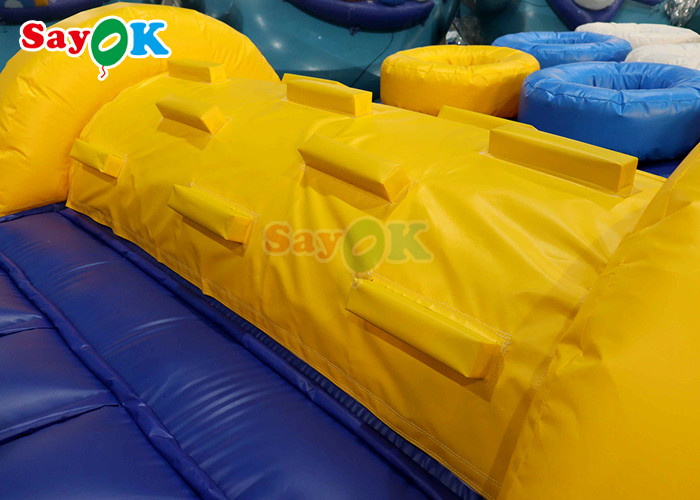 Digital Pringting Commercial Bounce House 36ft Kids Land Inflatable Obstacle Course Game Equipment