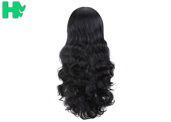 Black Body Wave High Temperature Fiber Wig For Women Extra Long