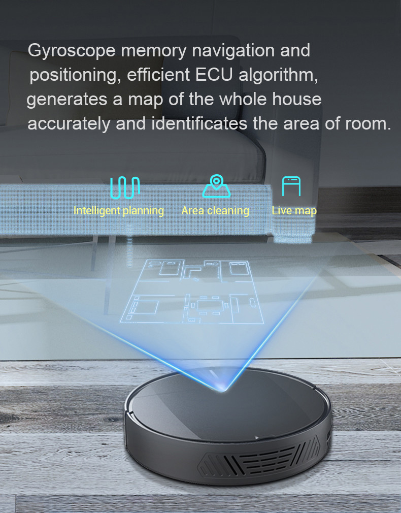Amazon Hot Smart Robot Vacuum Cleaner Super-Thin Cleaner Mop High Pressure Cleaner