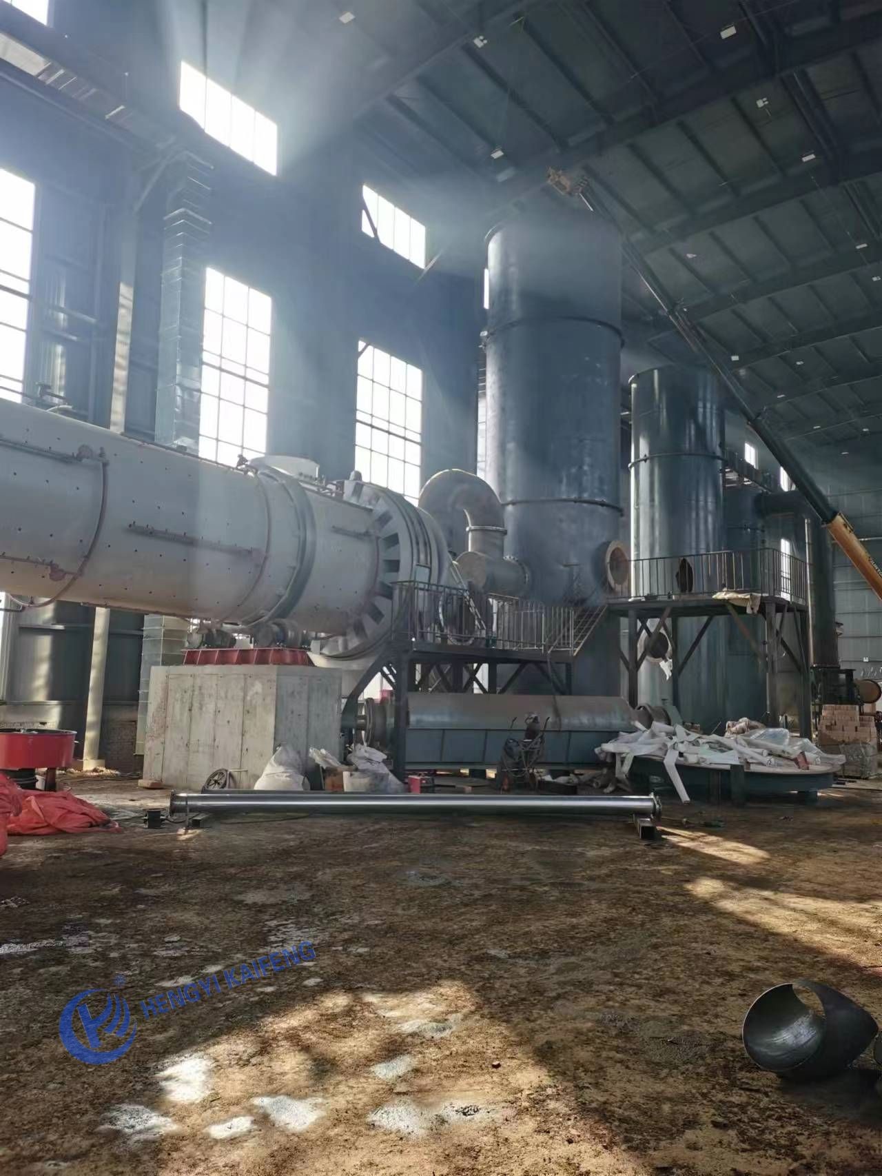 900-1100C Activated Carbon Regeneration Furnaces With PLC System