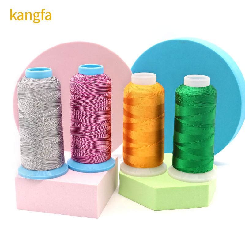 Gassed 100% Polyester 120d/2 Embroidery Sewing Thread 4000m/cone for Embroidery Machine