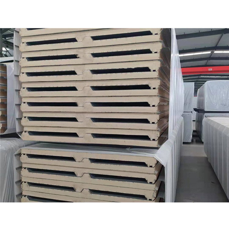 Waterproof PU Roof Panel Fire Rated Sandwich Panel For Cold Storage ISO9001