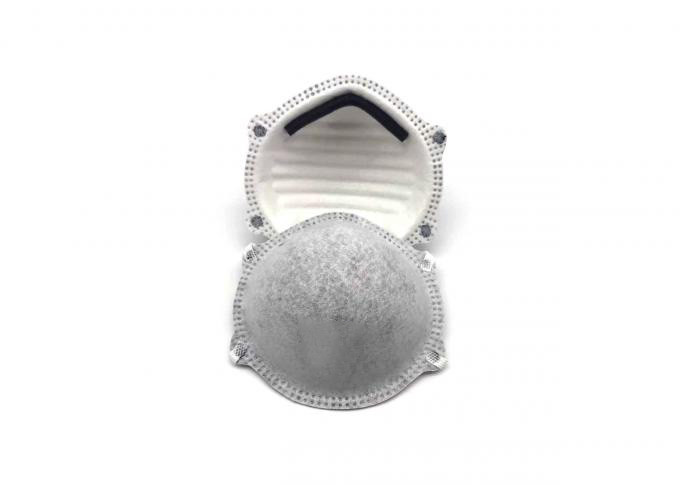 High Filtration Disposable Dust Mask , FFP2/N95 Anti Dust Cup Shaped Face Mask