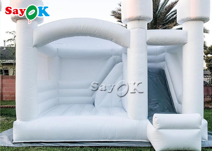 Adults 5m 16.5ft Commercial Wedding Bounce Castle With Slide