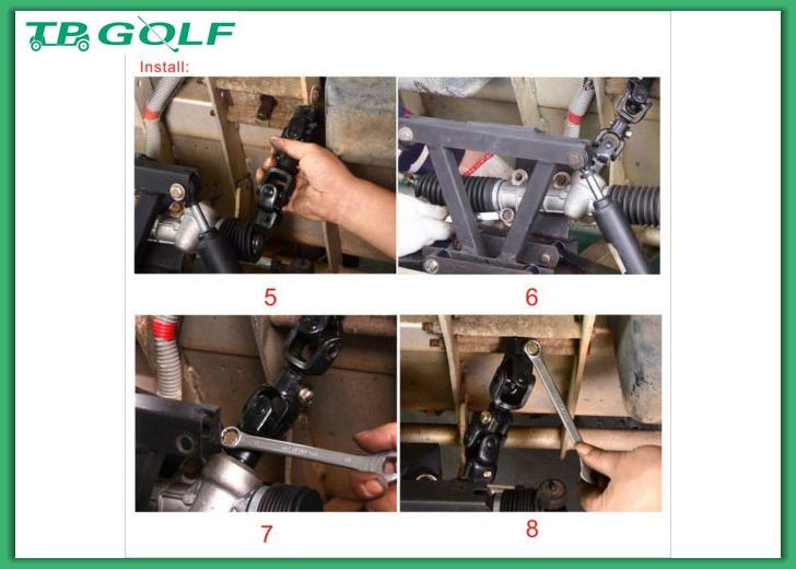 Golf Cart Steering Joint Shaft Used for Club Car 1984-up Ds OEM: 1013861 1012454 103601601