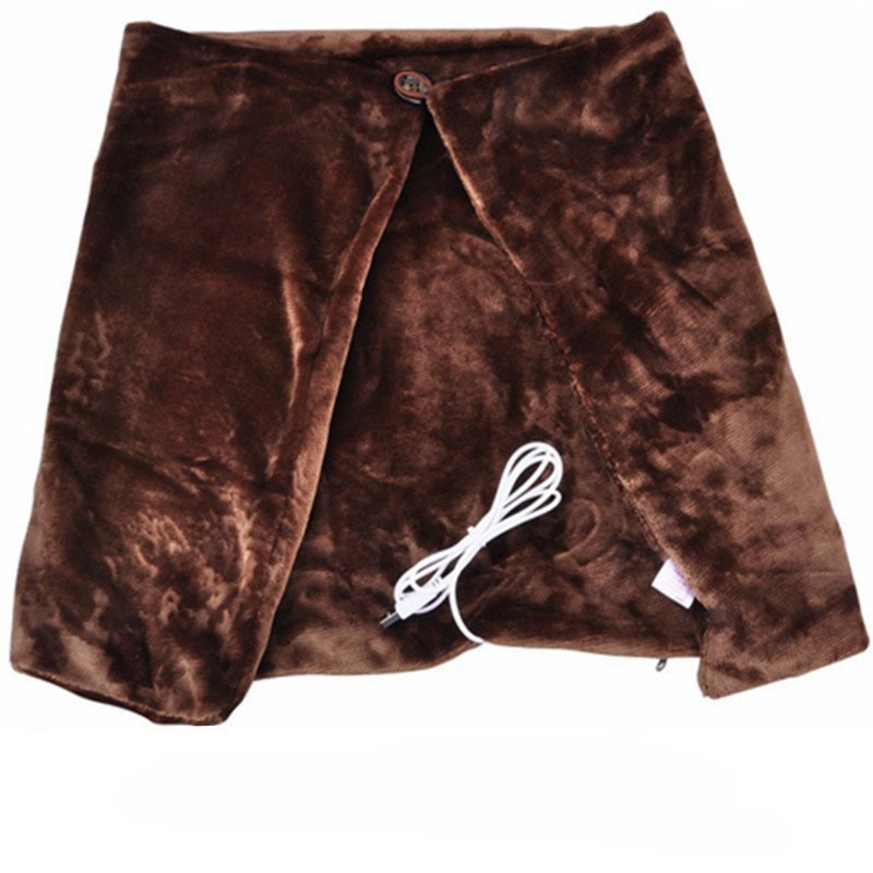 Wearable Electric Heated Clothes Shawl USB Charging 50degrees Plush Material ODM