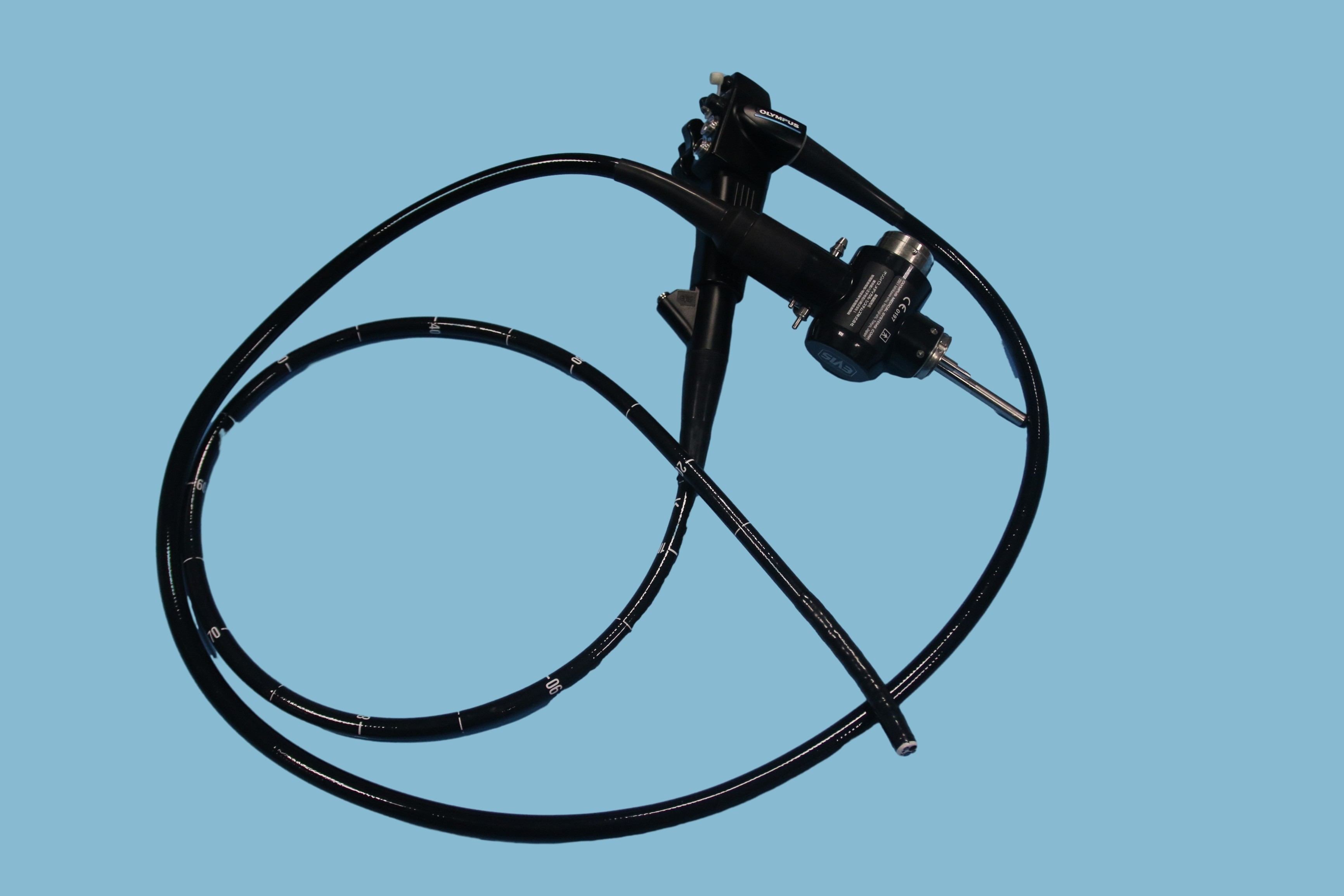 GIF-1T240 Gastroscope Compatible With CV-200 CLV-240 Right Left 100 Degree Angulation