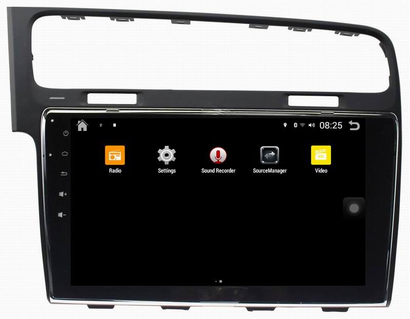 Ouchuangbo car radio stereo dvd Volkswagen Golf 7 with 3g wifi usb big screen android 4.4 system