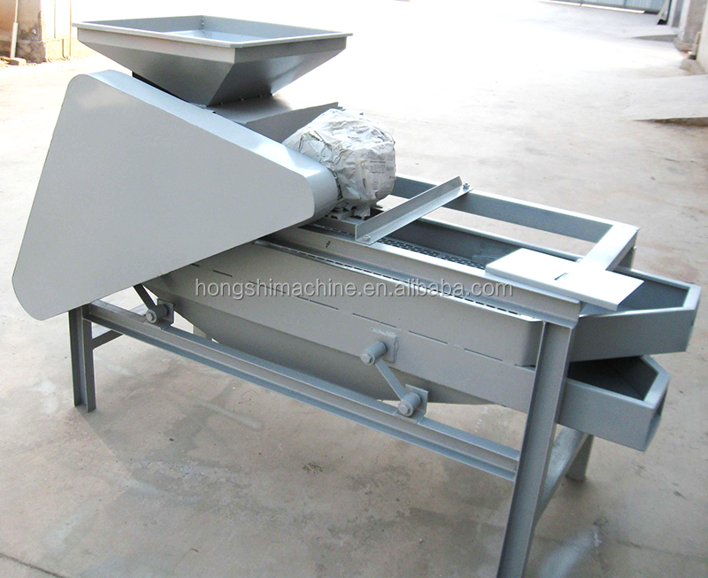 400kg/h Almond hazelnut shelling production line Almond peeling machine Almond cracker separating machine