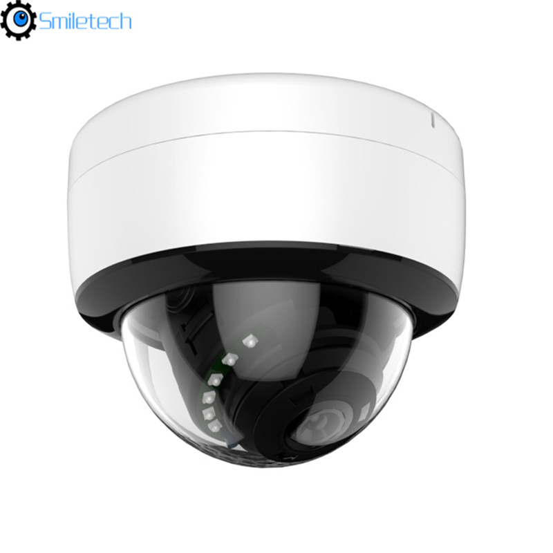 H.265 full metal case POE 5.0MP 20m IR distance 2.8-12mm varifocal lens motion detection alarm IP dome camera