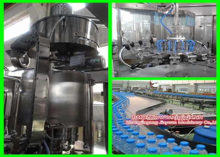 CGFB40-40-40-12 Silvery White Water Bottle Filling Machine 16000BPH 6250*3050*2400