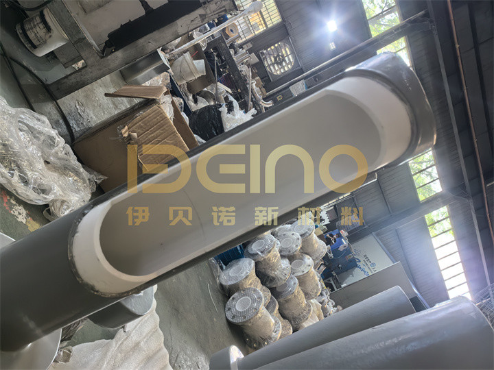 Stainless Steel Lined Ceramic Pipe Wear And Corrosion Resistant Ceramic Sleeve Lined Pipe For Lithium Battery Powder Conveying Applications