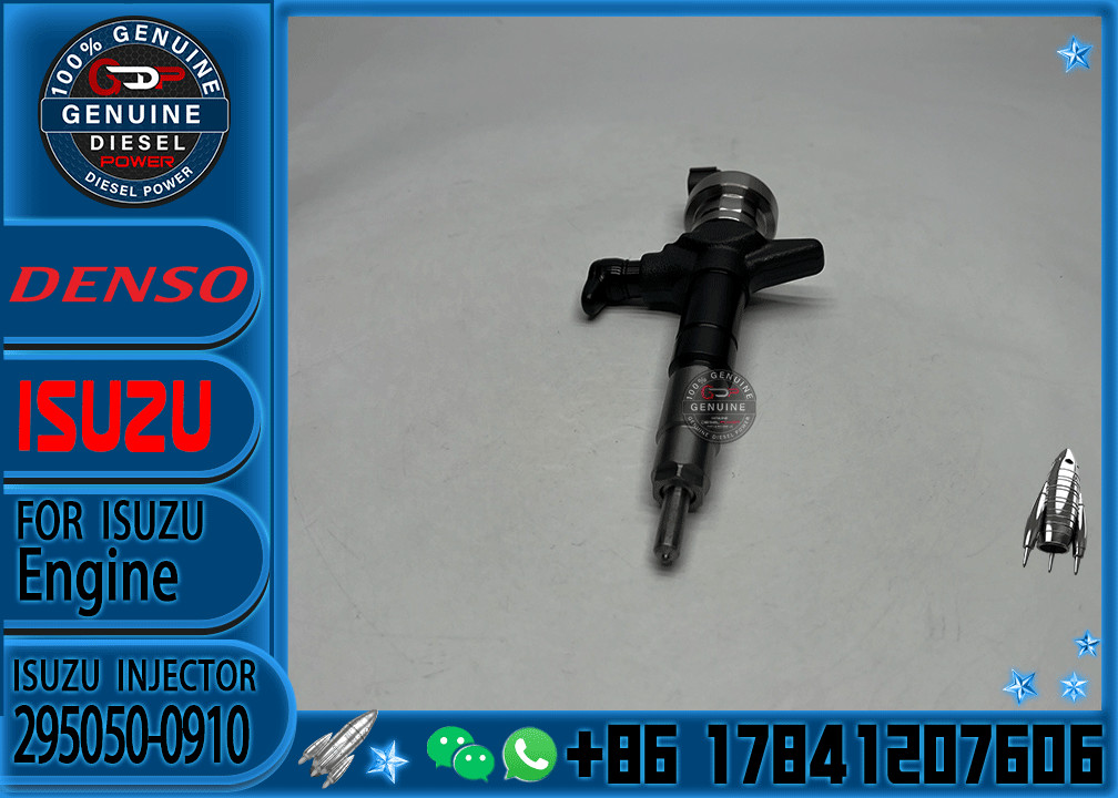 Wholesale Diesel Injector 295050-0910 Common Rail Injector 8-98159583-1 For Isuzu 4JJ1