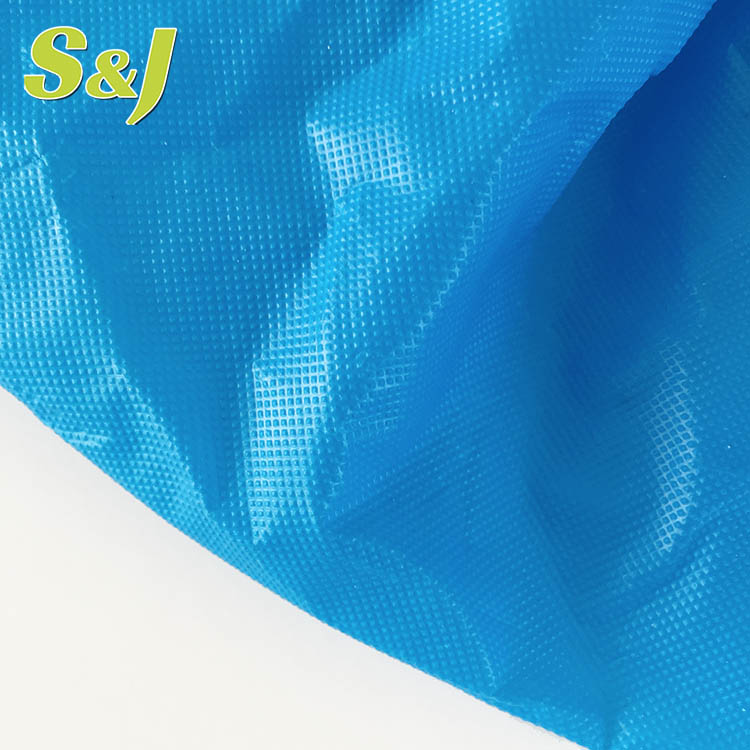 Disposable Nonwoven CPE Shoe Cover Elastic Band at Opening Multiple Sizes Waterproof Excellent Liquid and Tear Resistance