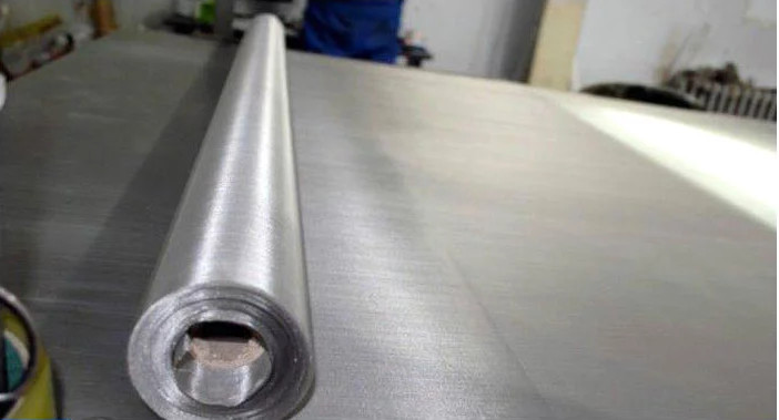 400mesh Plain Weave 0.001" Fine Woven Wire Mesh 48" Wide 316