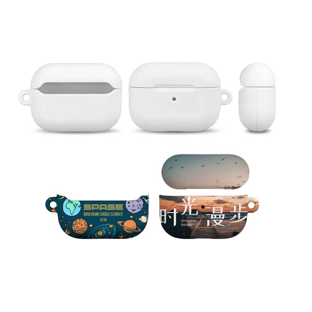 3D Sublimation PC Coated Airpods Pro Case For Personalized Print Design