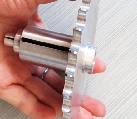 Turning / Milling Metal CNC Machining 0.01 - 0.05mm Tolerance