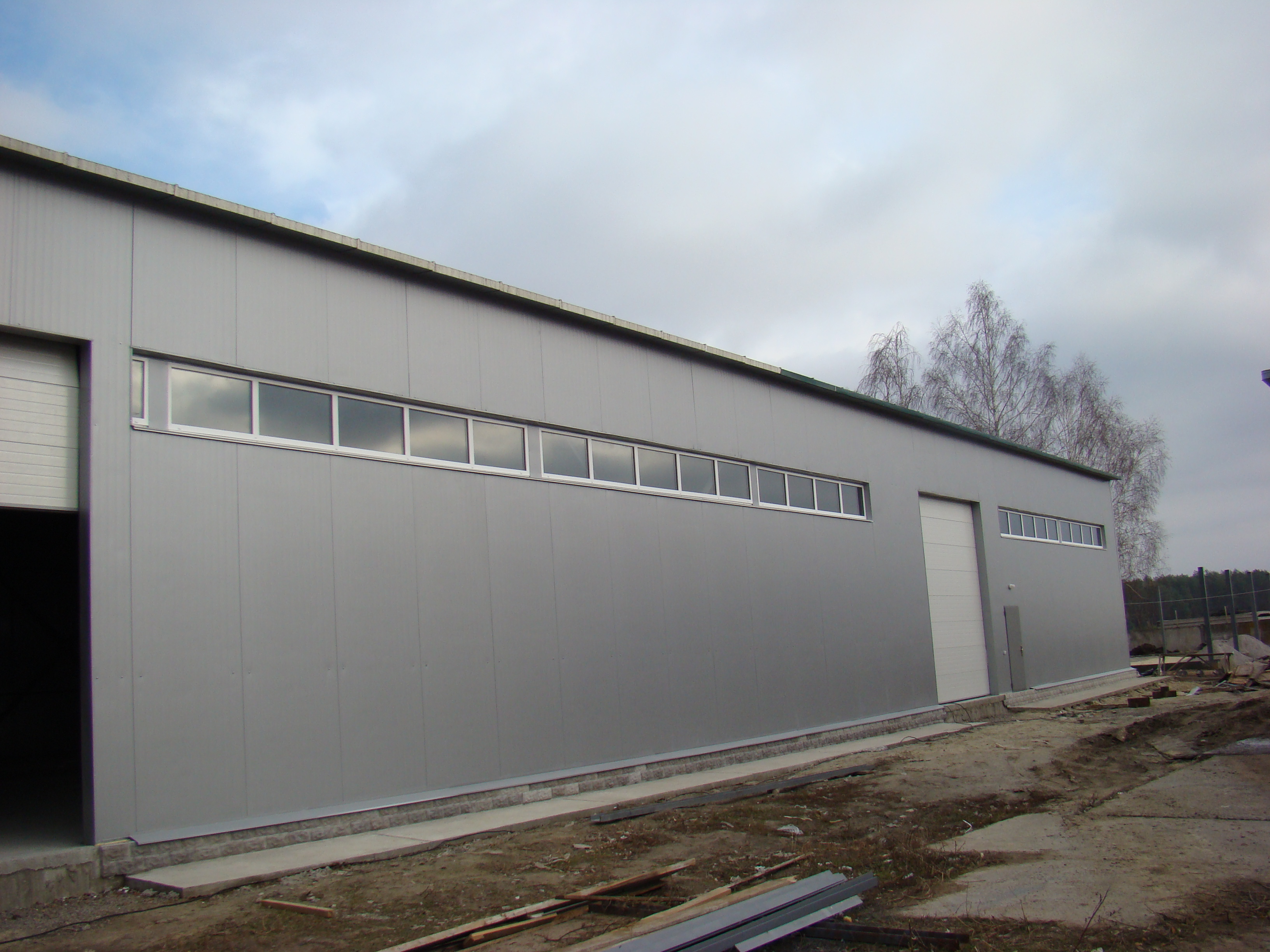 Rockwool Insulated Sandwich Wall Panels For Cold Room And Freezer Construction