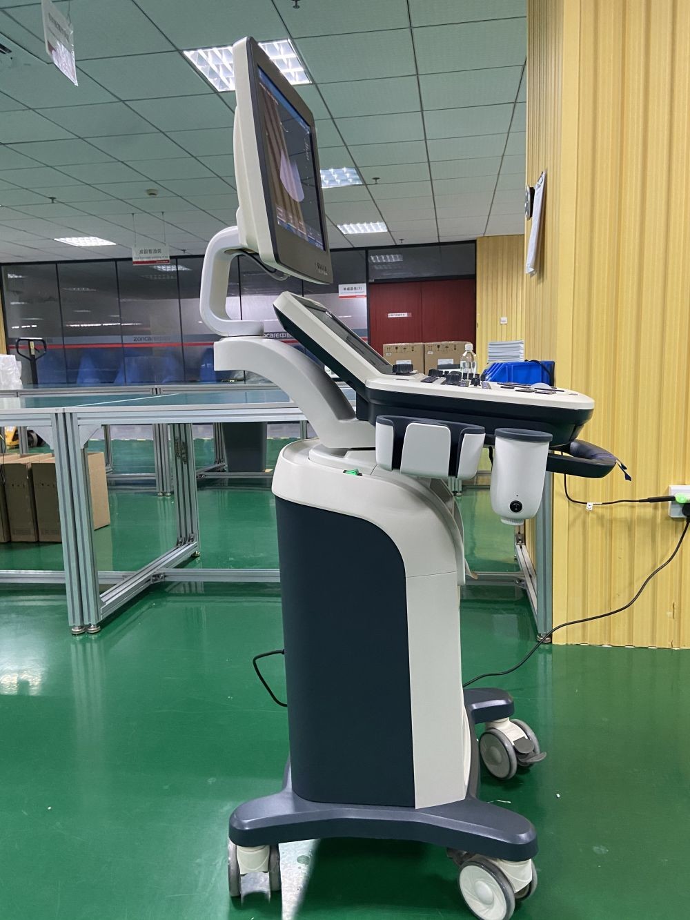Touch Screen 3D 4D Doppler Ultrasound Machine For Cardiology Department Vascular Surgery