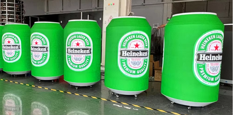 Creative Cans Led Display Screen bottle shape LED display