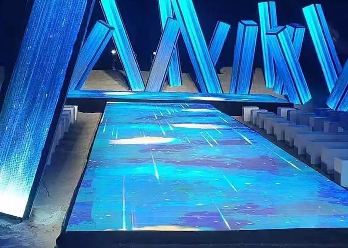 Durable 500*500mm SMD 1921 Floor LED Display Screen -20°C 60°C Operating Temperature