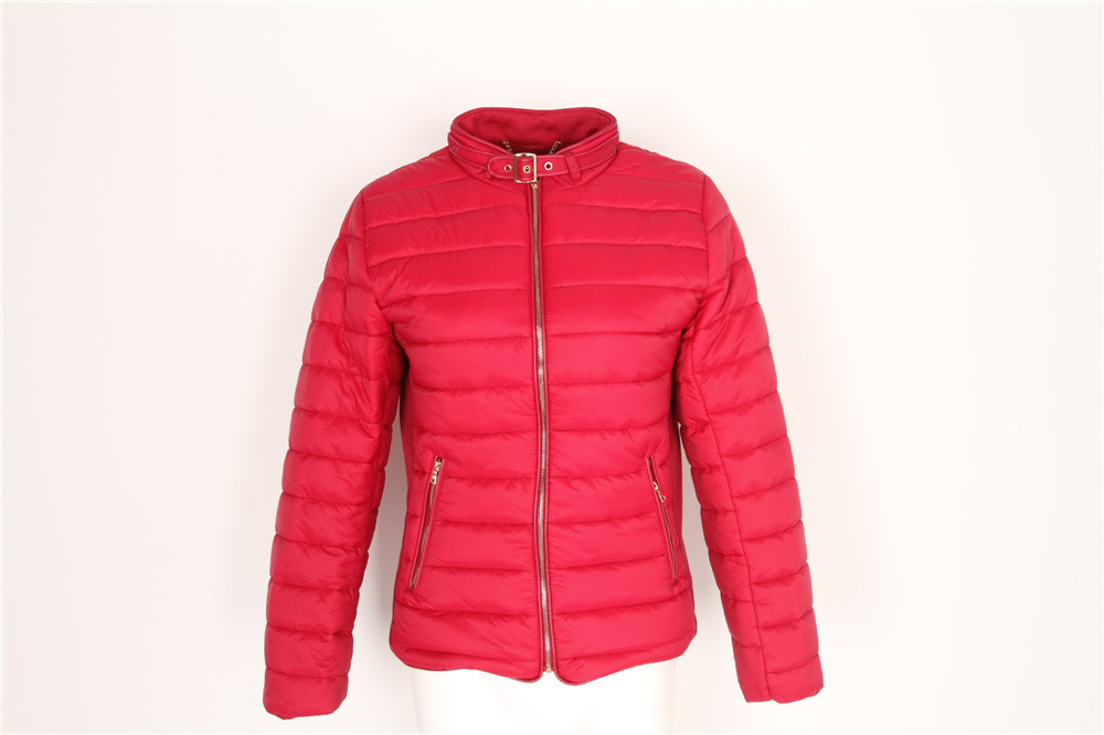 Junior ladies coats, Women's padded jacket, Fashion design, Fur lining, Metal zipper