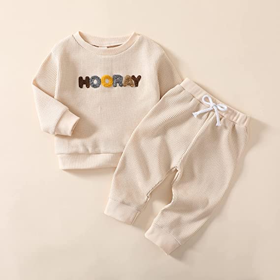 Cartoon Rainbow Children'S Outfit Sets Kids Clothes Baby Sets