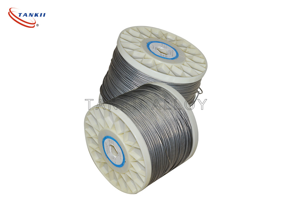19*0.574 0Cr25Al5 Stranded Rope Wire / Fecral Wire Heating Resistance Equipments