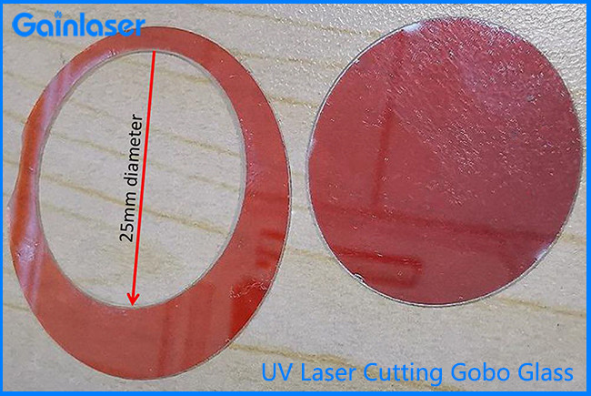 Gobo Glass UV Laser Marking Machine 3W for Real Full Color High Definition Photo