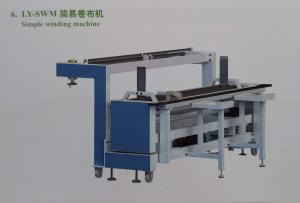 Buy cheap Stable Durable Woven Fabric Simple Winding Machine 1.3KW Power 420kgs Weight product