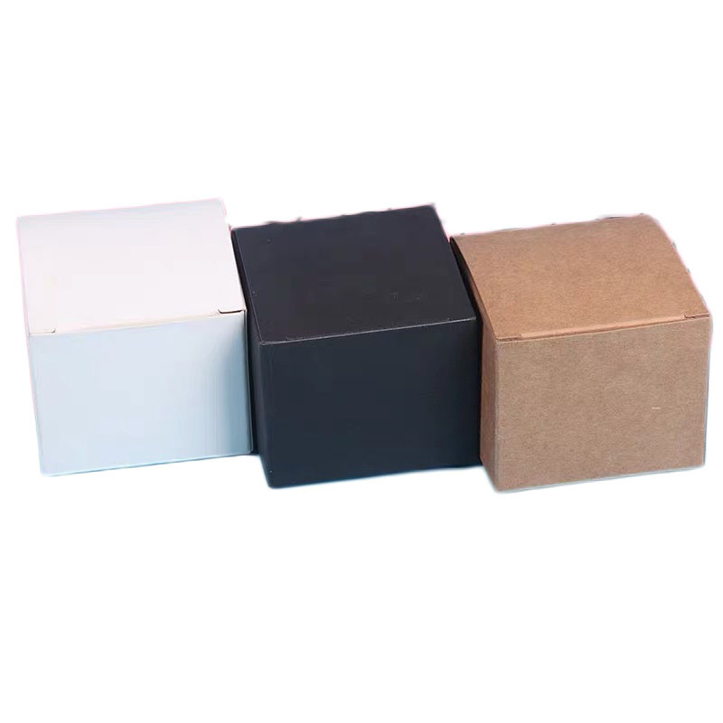 Foldable Recycled Soap Packaging Flat Pack Cardboard Boxes Essential Oil Perfume Bottle