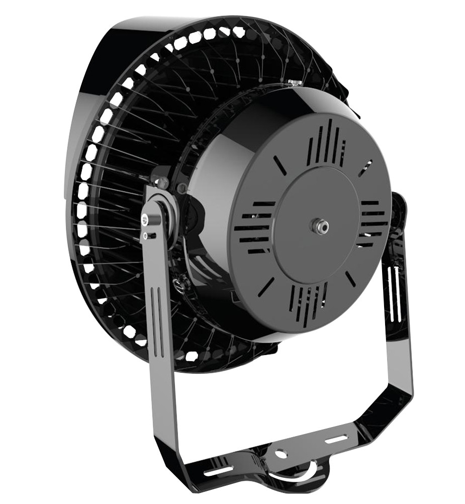 Round Outdoor LED Flood Lights / SMD 3030 LED Sports Flood Lights With Wide Beam Angle