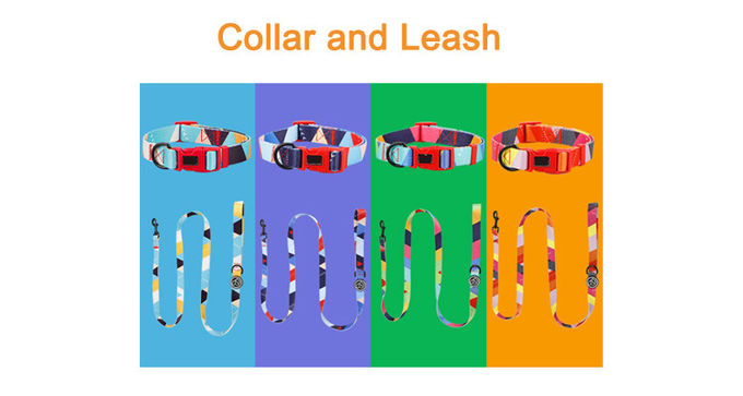 Wear Resistant Pet Collars Leashes S M L Adjustable 30cm Dog Collar