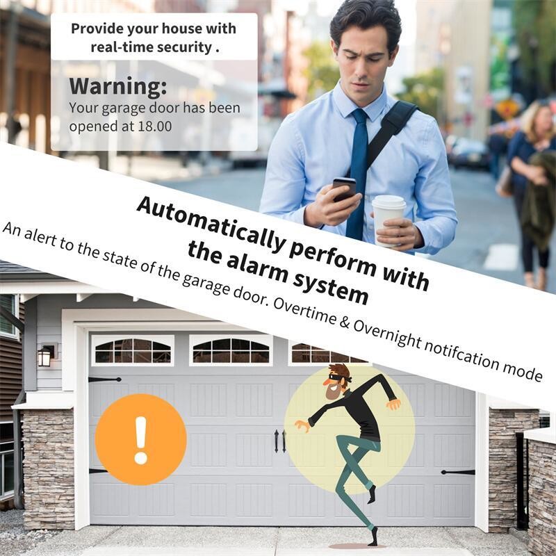 Smart Tuya Wifi Garage Door Opener Intelligent Automatic Remote Control Wireless Roll Up Garage Door Opener