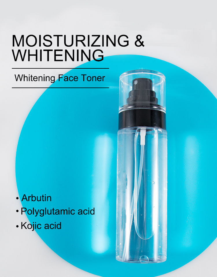 Skincare Hydrating Facial Toner Arbutin Kojic Acid Spray Toner