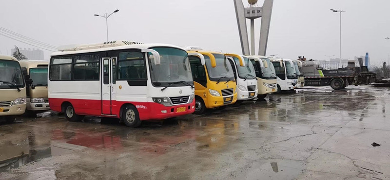 2016 Year 19 Seats Used Bus Second Hand Dfac Mini Bus Left Hand Drive No Accident 2 Axle