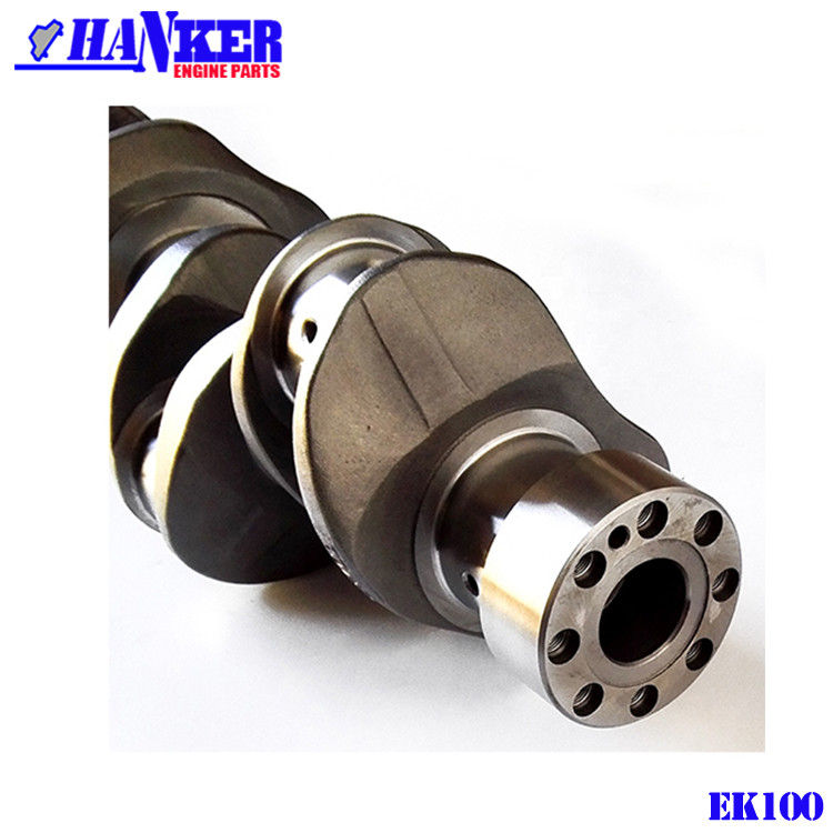 EK100 13400-1032 13400-1035 Diesel Engine Crankshaft