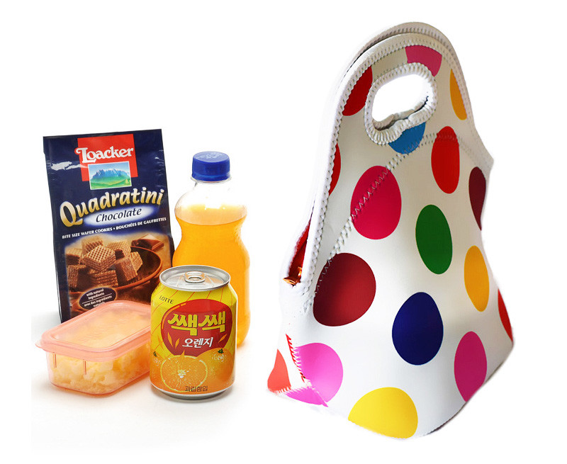 Pattern Tote Food Insulated Picnic Neoprene Lunch Bag